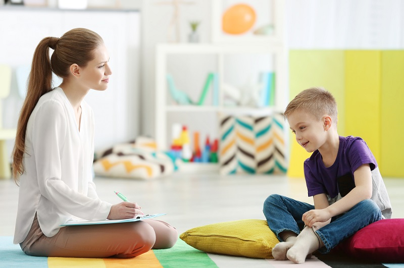 Psycholog w ramach NFZ - rozmowa z dzieckiem